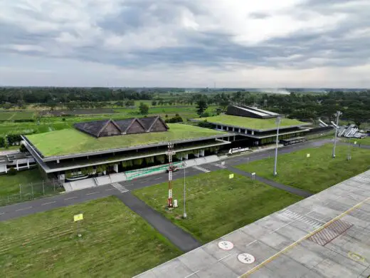 Banyuwangi International Airport in East Java building