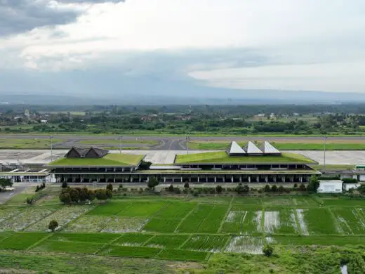 Banyuwangi International Airport in East Java building