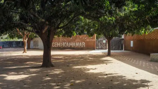CEM Kamanar Secondary School Senegal Building