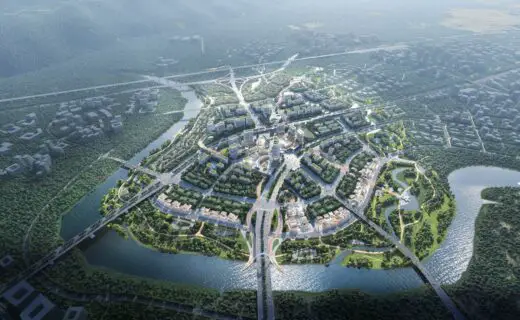 Chongqing Liangqiang Yuzui OPN Area Concept Planning & TOD Central Area Urban Design by Aedas