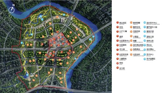 Chongqing Liangqiang Yuzui OPN Area Concept Planning & TOD Central Area Urban Design by Aedas