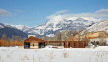 Dogtrot House Jackson Wyoming