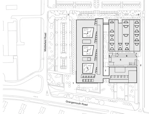 Forth Valley College, Stirling Education Campus plan