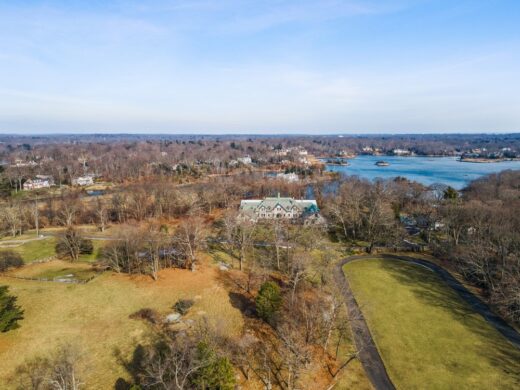 Gilded Age Mansion and Island CT USA