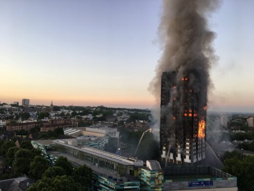 Grenfell Tower fifth anniversary - West London Building Fire