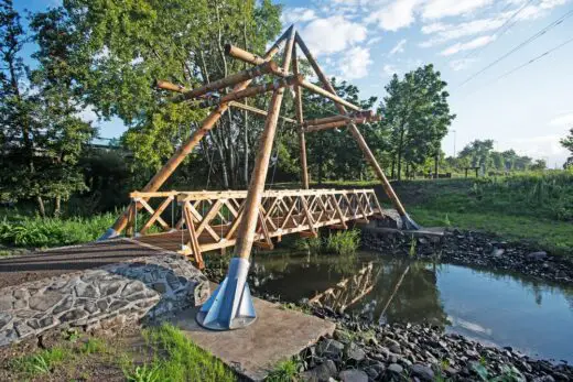 Hoist Pedestrian and Cyclist Bridge Mladá Boleslav