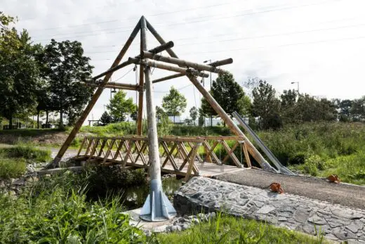 Hoist Pedestrian and Cyclist Bridge Mladá Boleslav