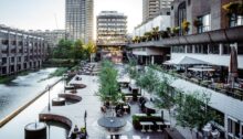 Lakeside Terrace restaurants, Barbican Centre
