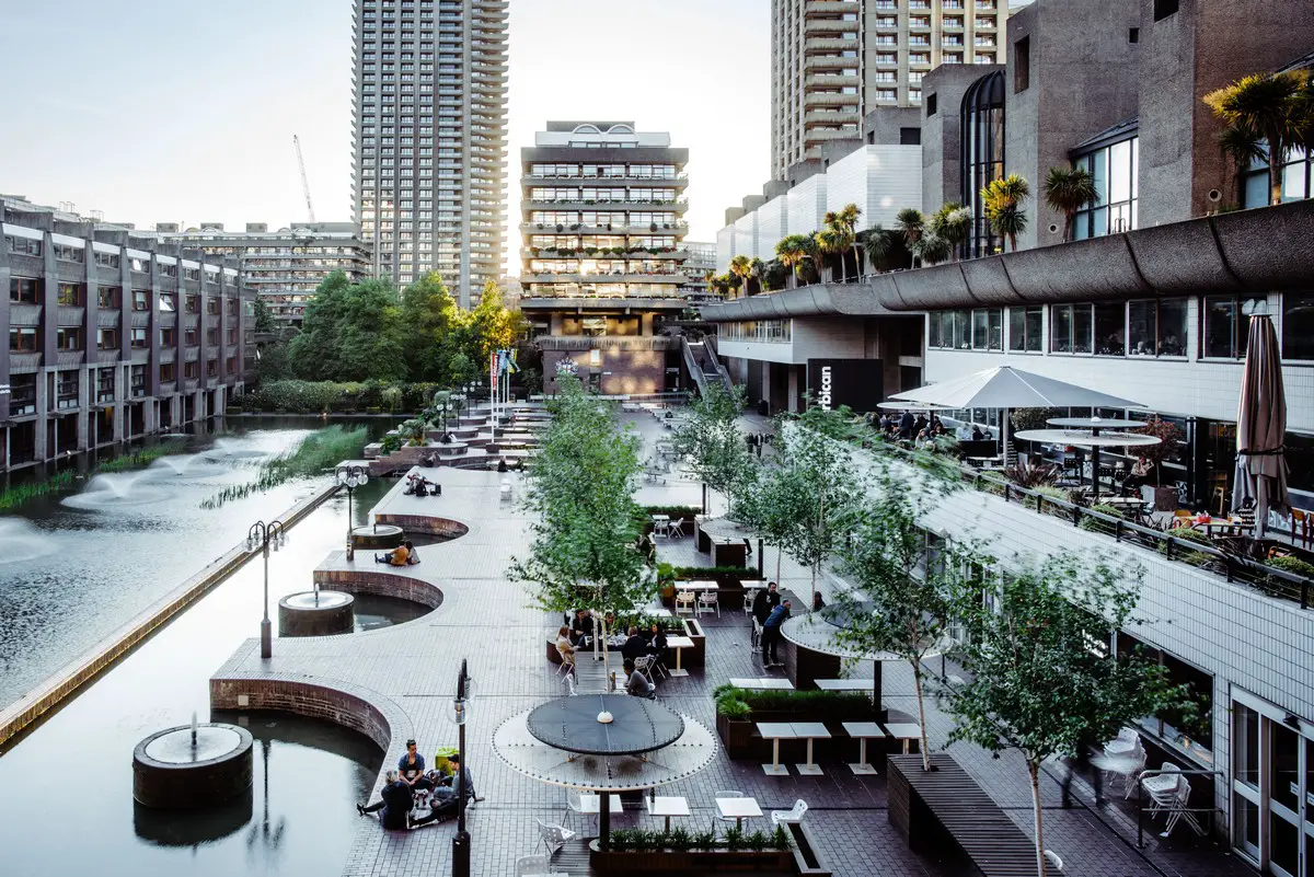 Lakeside Terrace restaurants, Barbican Centre