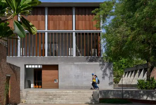 Lilavati Lalbhai Library at CEPT University, Ahmedabad, India