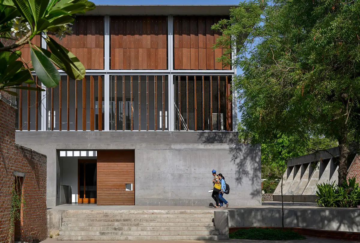 Lilavati Lalbhai Library at CEPT University, Ahmedabad, India