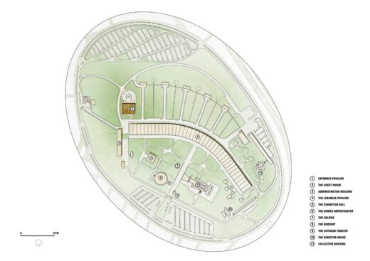 Niemeyer Guest House Renovation, Modern building plan