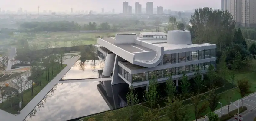 OCT Exhibition Center Nanjing Building