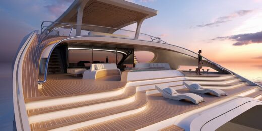 Oneiric Catamaran Zaha Hadid Superyacht