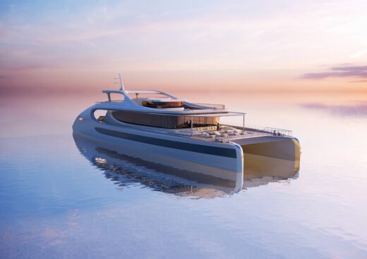 Oneiric Catamaran Zaha Hadid Superyacht design