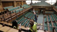 Palace of Westminster Building Survey Commons Chamber