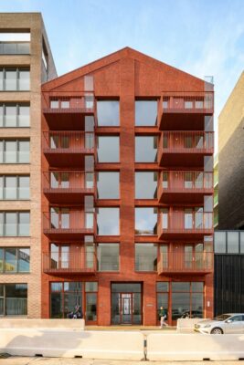 Red Ruby Amsterdam Apartment Building