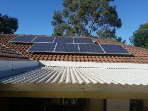 Roof restoration tiles solar panels