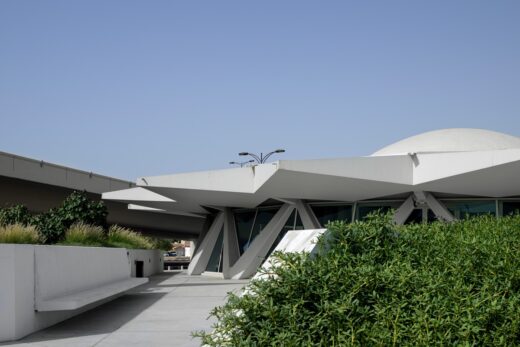 Sharjah Flying Saucer building design UAE