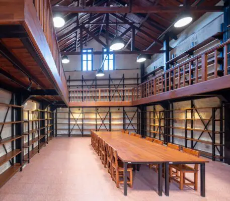 Tarsus Old Ginnery Turkey building interior library