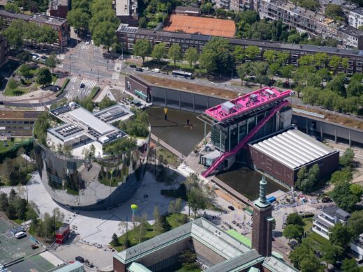 The Podium on Het Nieuwe Instituut roof, Rotterdam