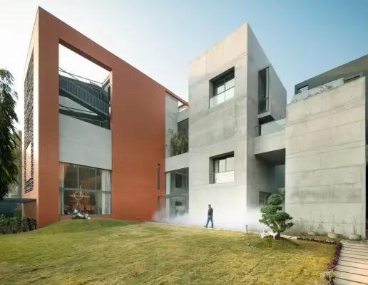 The Terracotta House, Agra, by Archohm, India