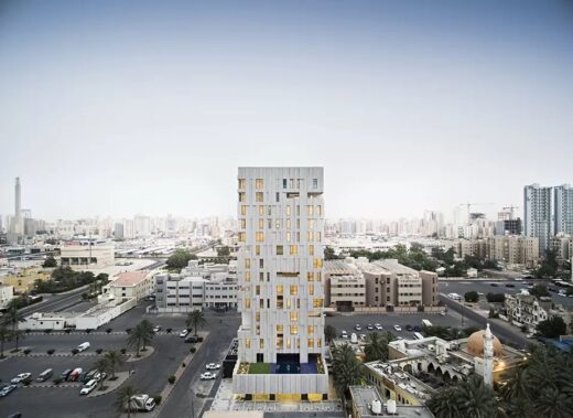 Wafra Wind Tower by AGi architects in Salmiya