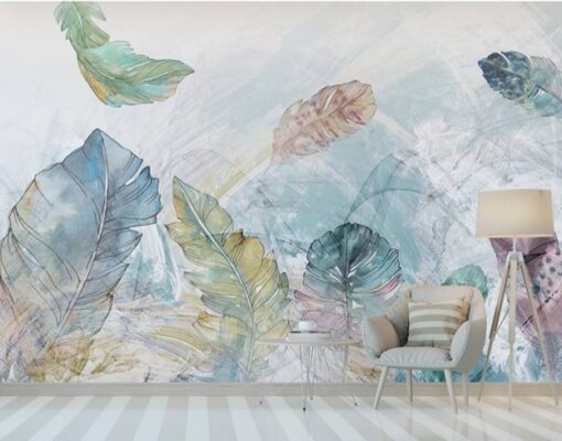 Wallpaper as watercolor: advantages of decor style