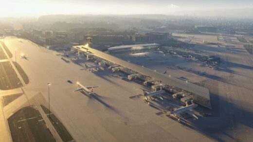 Zurich Airport Dock A Switzerland