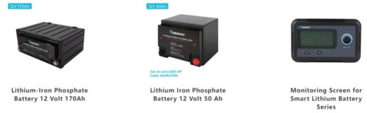 Advantages of 12v Lithium Batteries
