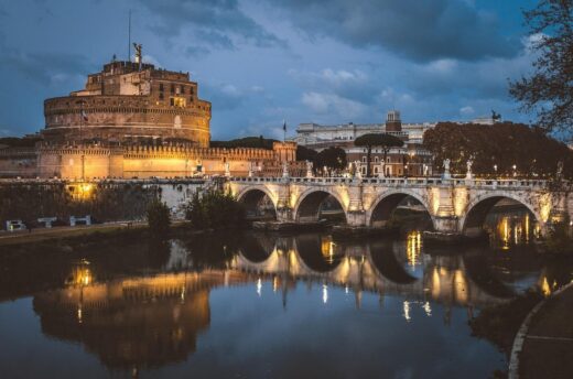 Influence of the Roman Empire on architecture Castel Sant'Angelo