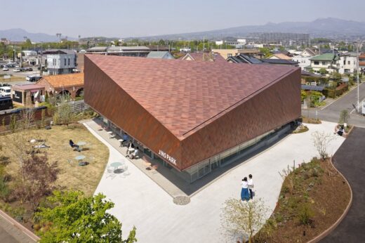 Jins Park Community Building, Maebashi Japan