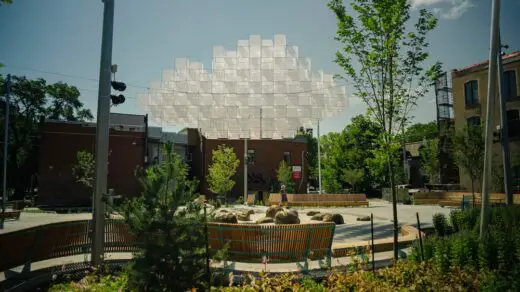 Partly Cloudy Montréal Architectural Installation