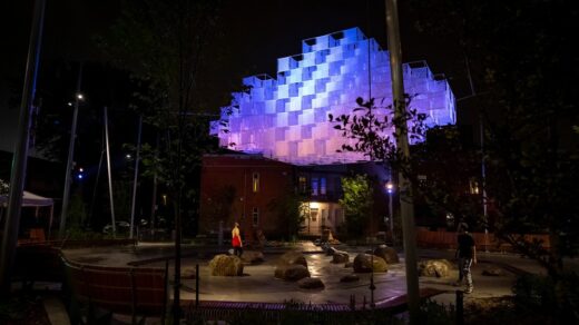 Partly Cloudy Montréal Architectural Installation