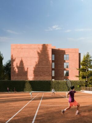 Tennis Courts Residential House Tbilisi