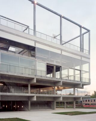 Université Paris-Saclay campus hub by Studio Muoto