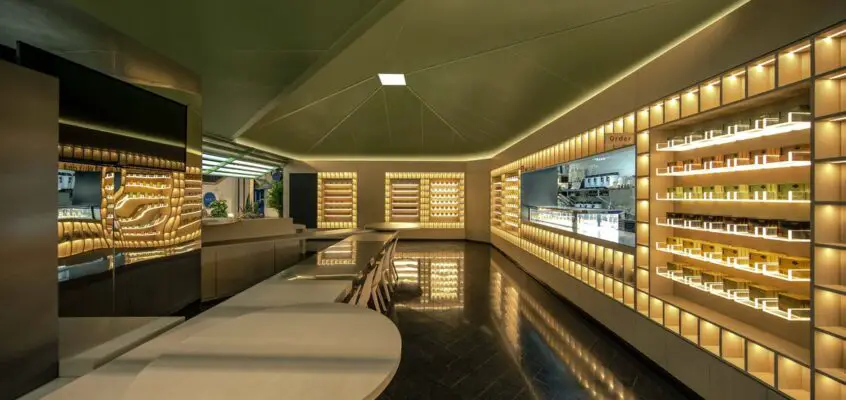 WILLchá Flagship Store Beijing Interior