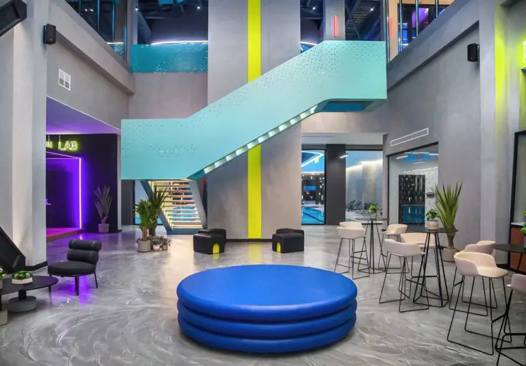 B_FIT smart gym, Jeddah Saudi Arabia earchitect