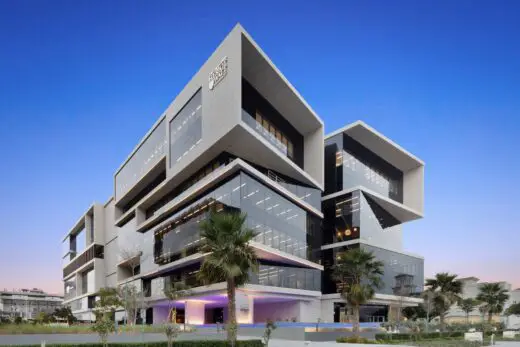 Biophilic design at Heriot Watt campus Dubai UAE