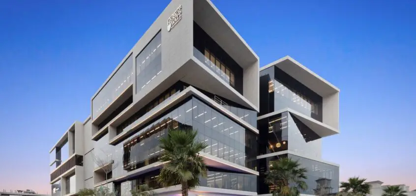 Biophilic design at Heriot Watt campus Dubai