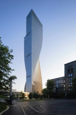 Twisting Tower building China by Aedas
