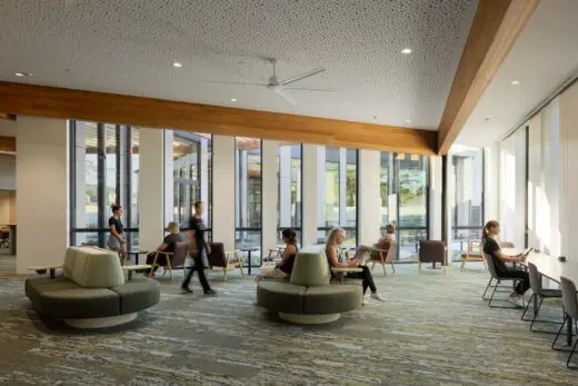 Contemporary library building design in Victoria, Australia