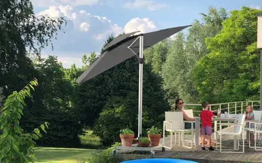 Outdoor parasol fratello canopy