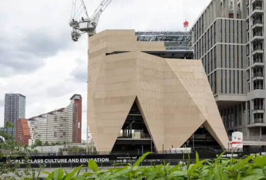 V&A East Museum building construction London architecture news