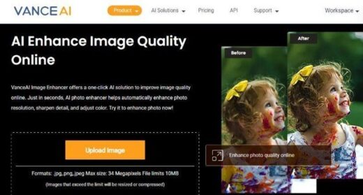 Make high quality banners with vanceai image enhancer