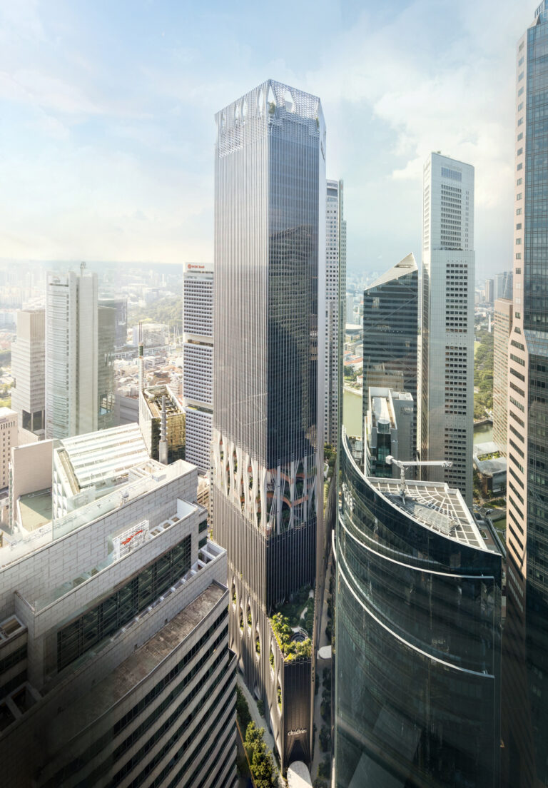 Image showcasing CapitaSpring Tower, Singapore Mixed-Use - e-architect