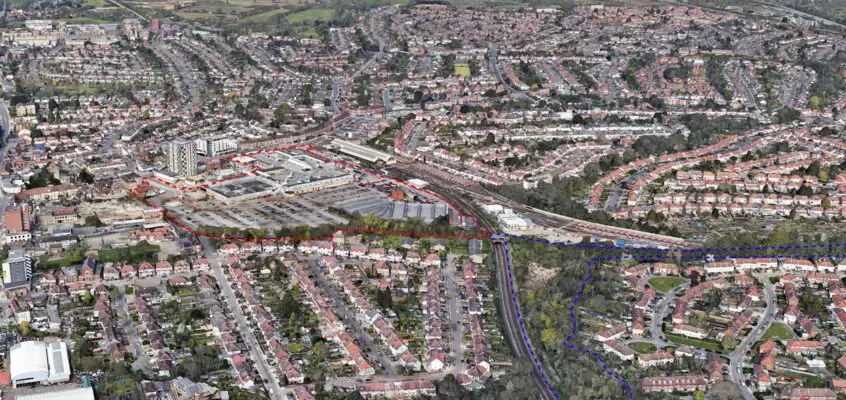 Edgware Town Centre Renewal, London Buildings