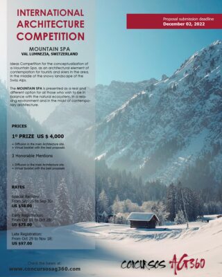 Mountain Spa Concursos AG360 Competition 2022