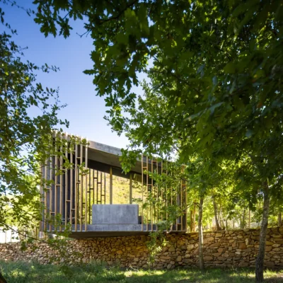 Paradinha Cabins, Arouca Portugal building