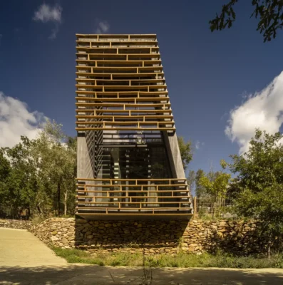 Paradinha Cabins, Arouca Portugal building